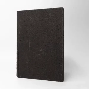 Attico Flexi Stone Panel (1.67 m²) Charcoal Burnt Wood Board Dark Grey 3040 x 550 x 3 - 5 mm