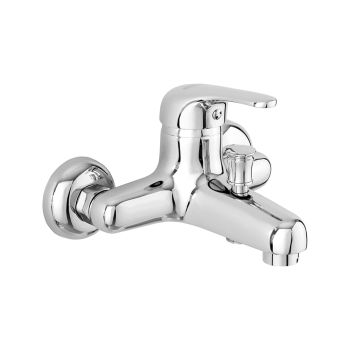 Milano Queen Shower Mixer Valve with Handheld Shower Set, Chrome
