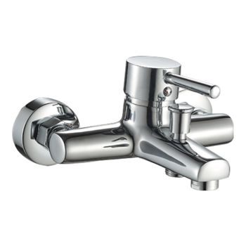 Milano Kelly Bathtub Faucet with Handheld Shower Set, Chrome