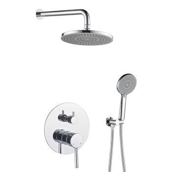 Milano Kelly 2-Way Concealed Shower Mixer System, Chrome