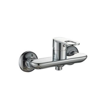 Milano Dito Wall-Mounted Shower Mixer Valve, Chrome