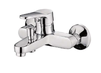 Milano Diva Plus Bathtub Faucet with Handheld Shower Set, Chrome