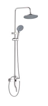 Milano Lord Complete Rain Shower System, Chrome