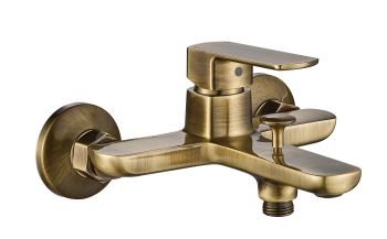 Milano Lord Bathtub Faucet with Handheld Shower Set, Bronze Finish
