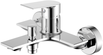 Milano Trump Bathtub Faucet, Chrome