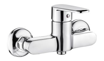 Milano Cary Single-Handle Wall-Mounted Shower Mixer Valve, Chrome