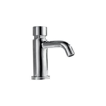 Milano Self-Closing Push Tap, Deck-Mounted for Commercial Sinks
