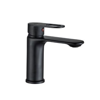 Milano Dito Bathroom Sink Faucet, Matte Black