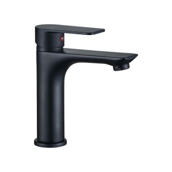 Milano Lemo Bathroom Sink Faucet, Matte Black