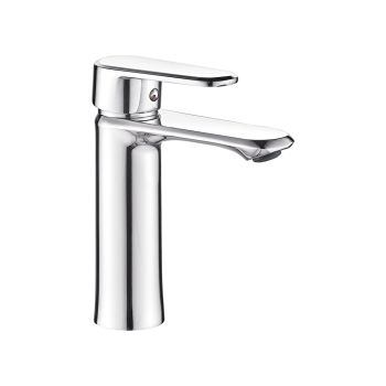 Milano Cary Single-Handle Bathroom Sink Faucet with Pop-Up Drain, Chrome