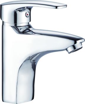 Milano Eco Lion Bathroom Sink Faucet with Pop-Up Drain, Chrome