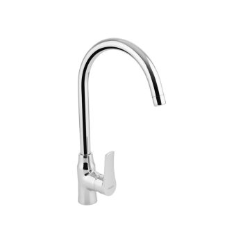 Milano Charming Kitchen Sink Faucet, Single Handle, Chrome