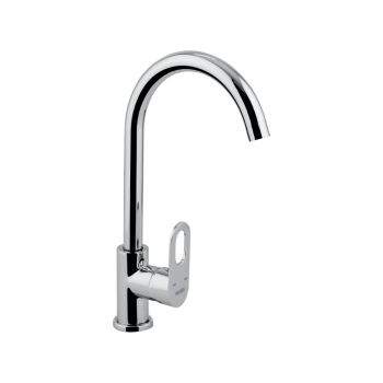 Milano Dito Kitchen Sink Faucet, Chrome