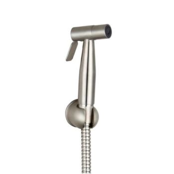 MILANO AZZY BRASS SHATTAF SET MAT CHROME -MADE IN CHINA