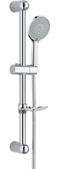Milano Lyra Sliding Bar Shower Kit with Handheld Shower Head