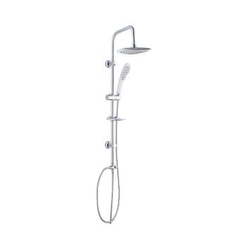 Milano Amalia Square Shower Column System, Chrome