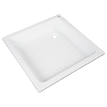 Milano ABS Shower Tray Base, 80x80cm, White