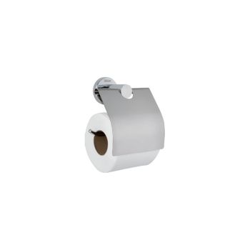 Milano Kika Toilet Paper Holder, Wall-Mounted, Polished Chrome Finish