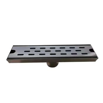 Milano 30cm Linear Shower Drain with Grate, Stainless Steel
