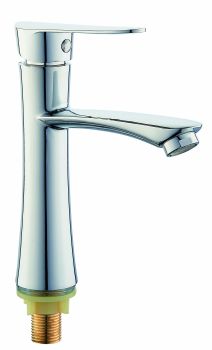 Milano Eco Kane Basin Tap, Cold Water, Chrome
