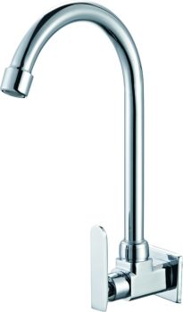 Milano Eco Jone Single Kitchen Sink Tap, Cold Water Only, Chrome