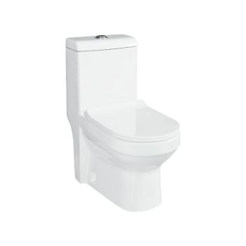 Milano Two-Piece Toilet, S-Trap 250mm, White, Model 0098
