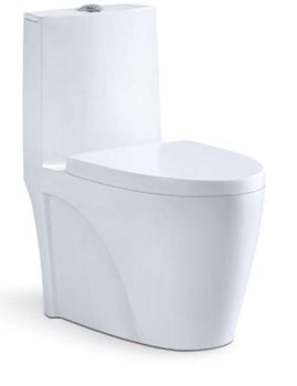 Milano Two-Piece Toilet, S-Trap 250mm, White, Model 828-A
