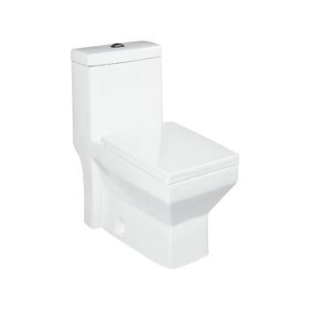 Milano Two-Piece Toilet, S-Trap 250mm, White, Model 184