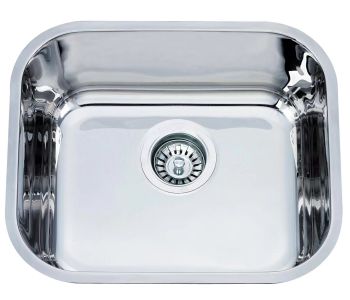 Milano Stainless Steel Kitchen Sink, 43x37cm