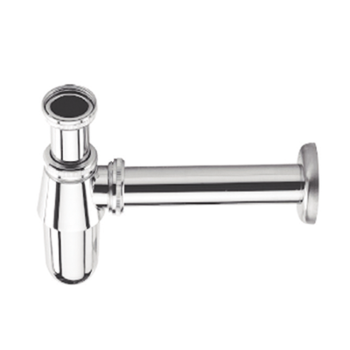 Milano Florence Chrome-Plated Brass Bottle Trap for Bathroom Sink, 1-1/4 Inch