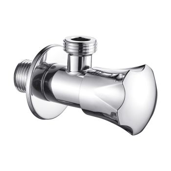 Milano Kaz 304 Stainless Steel Angle Valve, 1/2-Inch Rust-Resistant Shut-Off