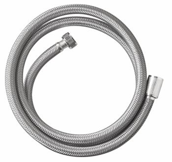 Milano 1.5m Nylon Braided Flexible Shower Hose, Anti-Kink