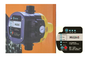 Milano 3-in-1 Automatic Water Pump Pressure Controller