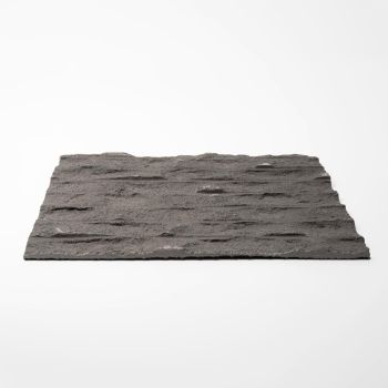 Attico Flexi Stone Panel (1.44 m²) Line Stone Board Dark Grey 2400 x 600 x 4 - 8 mm