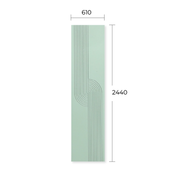 MIRROR ENGRAVED LAMINATE SHEET LSD 6071-3# SILVER+LIGHT GREY 2’x8’x1.5MM