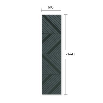 MIRROR ENGRAVED LAMINATE SHEET LSD 6084-5# DARK GREY+DARK GREY 2’x8’x1.5MM