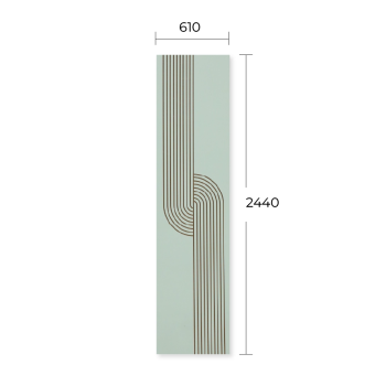 MIRROR ENGRAVED LAMINATE SHEET LSD 6073-3# COPPER+GREY 2’x8’x1.5MM