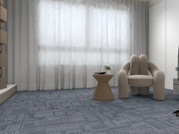 ATTICO - GRANDE SPC Flooring Carpet SPCC4001-Blue Liner 0.5/5.5 x 305 x 610mm incl 1mm IXPE Foam - Box 1.488m2/8pcs