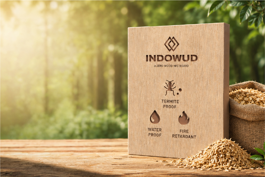 Zero Trees Cut. Zero Guilt. How Indowud NFC is Redefining Wood Alternatives